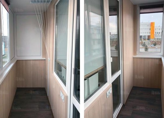 Балкон под ключ: пример с детальным разбором стоимости на остекление и отделку