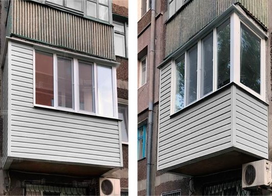 Отделка балкона с остеклением и отделкой ПВХ-панелями: цены, этапы, кейс нашей работы