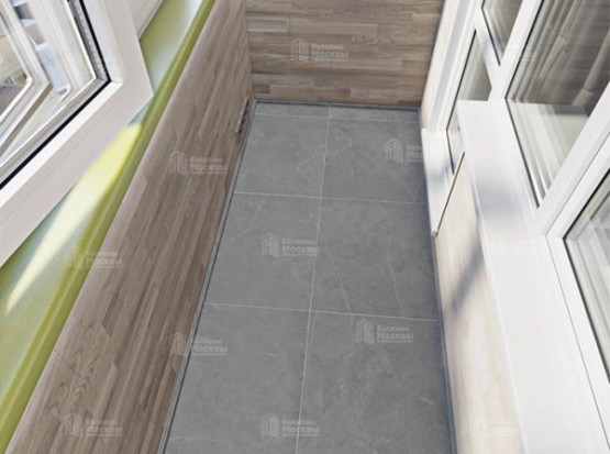 Ремонт балкона в панельном доме