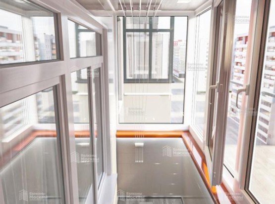 Цена остекления и отделки балкона 3,0 метра