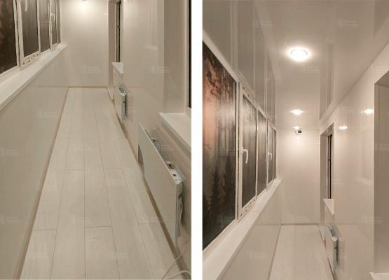 Отделка лоджии 6 м: Эконом-решение под ключ