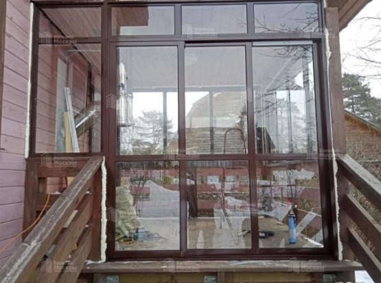 Алюминиевое остекление веранды Алюминиевое остекление веранды