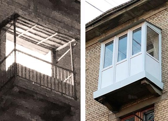 Цены на ремонт балконов в Сталинском доме: наш кейс с французским остеклением и демонтажом балконного блока
