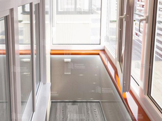 Цена остекления и отделки балкона 3,0 метра