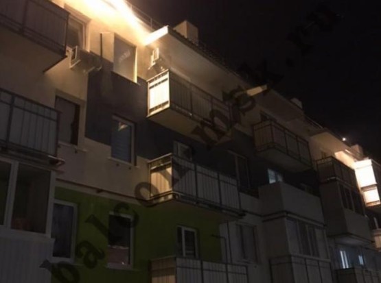 Остекление балкона размерами 3,10х0,8 м с внешней отделкой