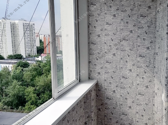 Внутренняя отделка балкона под ключ. Фото № 5