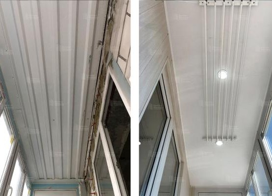 Кейс балкона под ключ: профиль KBE, стеклопакеты Clima Guard, теплый пол с отделкой