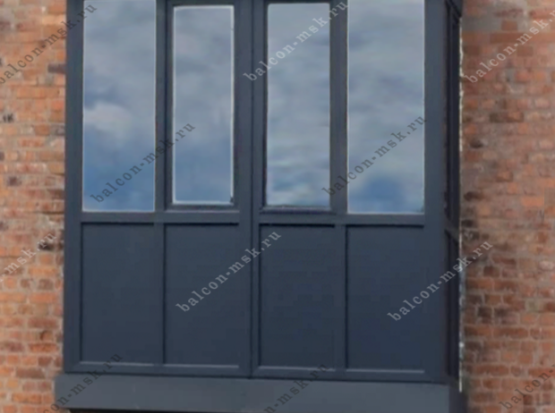 Наружная отделка балкона и лоджии в Москве: красиво, надёжно, по делу. Фото № 3