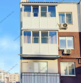 Примеры работ компании Балконы Москвы