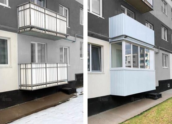 Кейс нашей работы: остекление балкона на первом этаже — как формируется цена