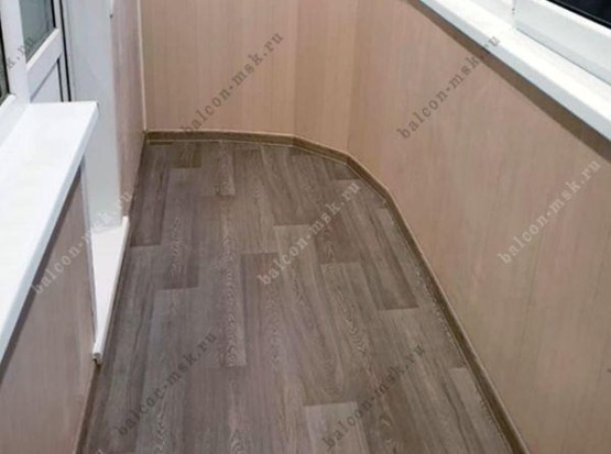 Утепление балкона. Цена с отделкой