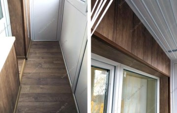 Утепление балкона с остеклением и отделкой под ключ