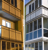 Примеры работ компании Балконы Москвы