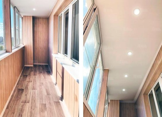 Лоджия под ключ: реальный кейс с остеклением Экспроф, утеплением, отделкой и светом