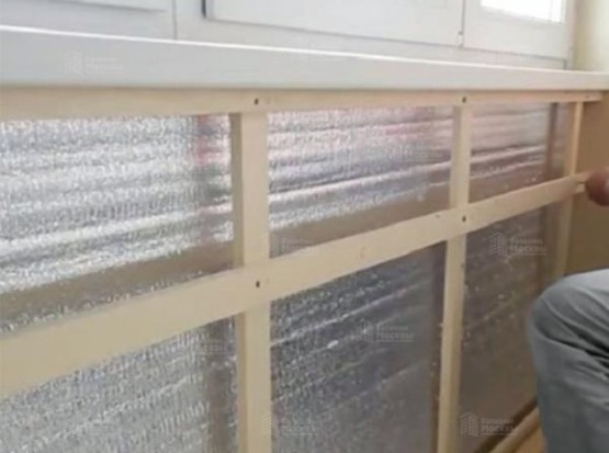 Утепление стен пенофолом с отделкой ПВХ панелями