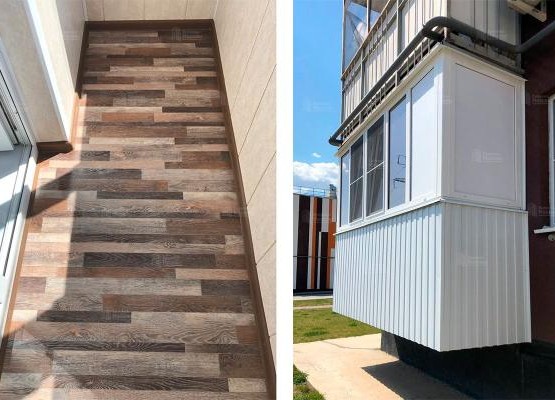 Ремонт балкона «Теплый контур» под ключ — Превращаем +5°C в +25°C