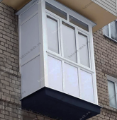 Примеры работ компании Балконы Москвы