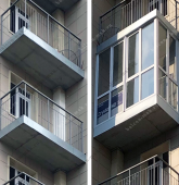 Примеры работ компании Балконы Москвы