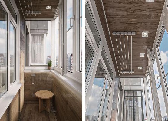 Остекление балкона под ключ цена с материалами