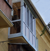 Примеры работ компании Балконы Москвы