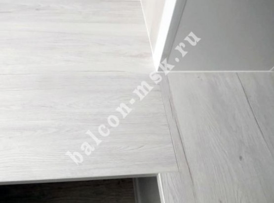 Утепление и отделка лоджии 3.5 м с присоединением