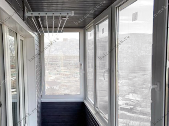 Замена холодного остекления на теплое. Фото № 22