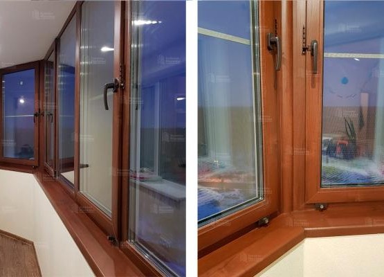 Теплое остекление лоджии с комплексным утеплением и отделкой под ключ