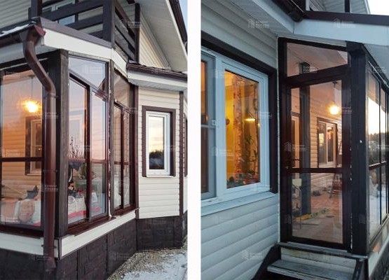 Остекление веранды под ключ