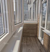 Примеры работ компании Балконы Москвы