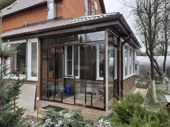 Панорамное остекление веранды