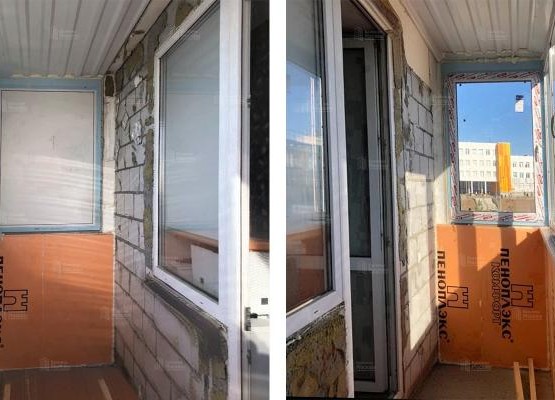 Балкон под ключ: пример с детальным разбором стоимости на остекление и отделку