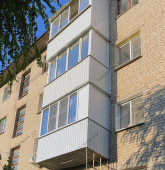 Примеры работ компании Балконы Москвы