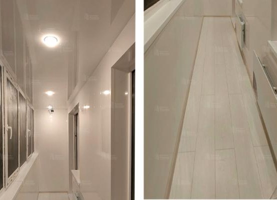 Отделка лоджии 6 м: Эконом-решение под ключ