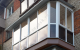 Расширение балкона с установкой французского остекления