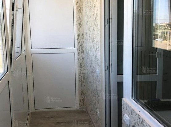 Утепление балкона с остеклением и штукатуркой стен