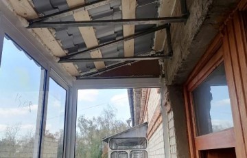 Расчет установки крыши на балконе последнего этажа