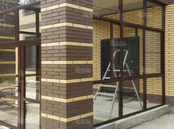 Остекление веранды на даче Остекление веранды на даче