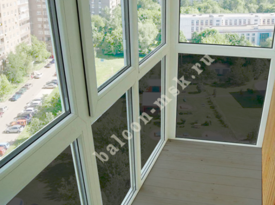 Французское остекление балкона (Сталинка)