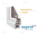 ПВХ окна Exprof (тонированные)