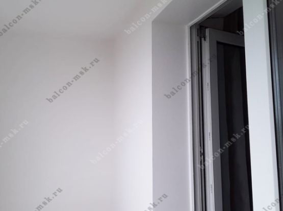 Отделка лоджии гипсокартоном и плиткой