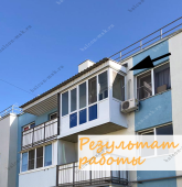 Примеры работ компании Балконы Москвы