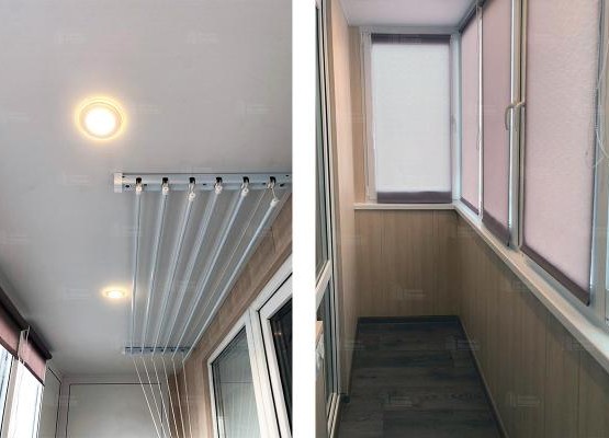 Теплое остекление балконов: кейс с профилем 60 мм и отделкой под ключ