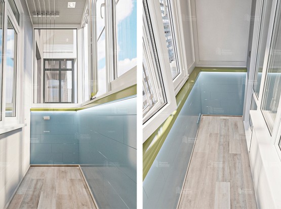 ПВХ-отделка лоджии под ключ: чисто, быстро, надолго. Фото № 3