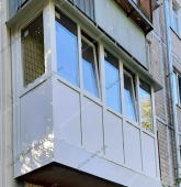 Примеры работ компании Балконы Москвы