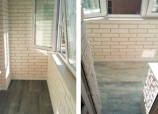 Готовый Лофт-балкон под ключ с чистовой отделкой