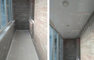 Комплексное утепление балкона под ключ с отделкой ламинатом