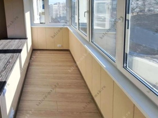 Отделка балкона. Цена совмещения с комнатой