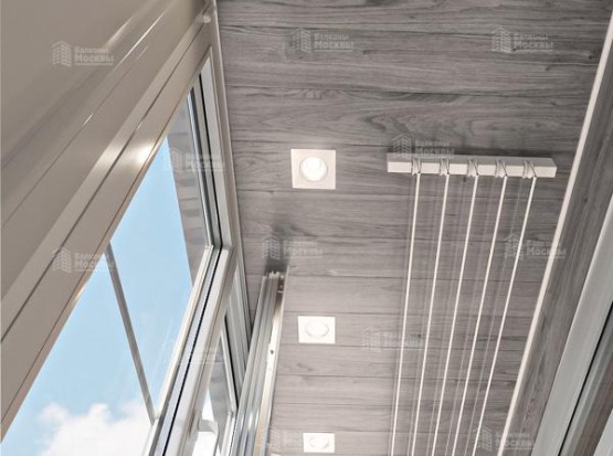 Утепление балкона с отделкой под ключ: Окна, ПВХ-панели + ламинат