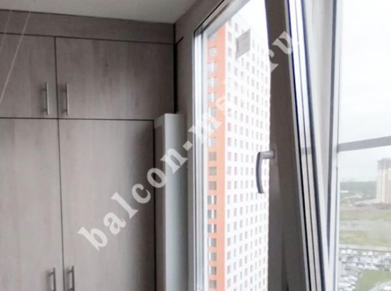 Утепление и отделка лоджии 3.5 м с присоединением