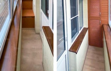 Цена на тёплый балкон в дереве — как мы преобразили холодный склад